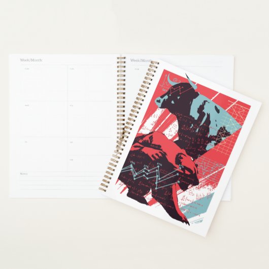 Minimal Stock Market Bull Bear Chart Planer (Anzeige)