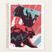 Minimal Stock Market Bull Bear Chart Planer (Vorderseite)