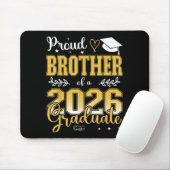 Minimal stolzer Bruder Abschlussklasse 2026 Mousepad (Mit Mouse)