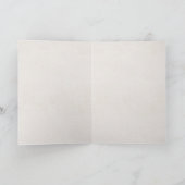 Minimal Striped Folded Greeting Card Karte (Innenseite)