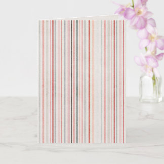 Minimal Striped Folded Greeting Card Karte