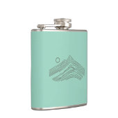 Minimal sun and moon flachmann (Rechts)