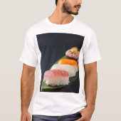 Minimal Sushi – Japanese tranquility and perfectio T-Shirt (Vorderseite)