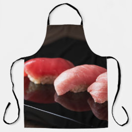 Minimal Tuna Sushi Apron – Luxe Japanese Style Schürze