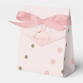 Minimal Tutu Girl's Geburtstag, zwei Glitzer drehe Geschenkschachtel