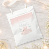 Minimal Tutu Girl's Geburtstag, zwei Glitzer drehe Geschenktütchen (Ausgeschnitten)