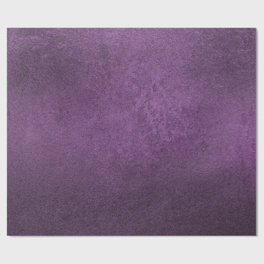 Minimal Ultra-Violet Lila Cement Mauve Eggplant Geschenkpapier (Flach)