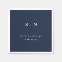 Minimal und Chic | Dark Navy Blue Wedding