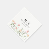 Minimal und Chic floral | Hochzeit von Napkins Serviette (Ecke)