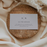 Minimal und Chic | Graue und schwarze Hochzeitdeta