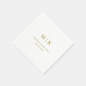 Minimal und Chic | Hochzeit von Napkins Serviette (Ecke)