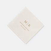 Minimal und Chic | Hochzeit von Napkins Serviette (Ecke)