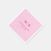 Minimal und Chic | Hochzeit von Napkins Serviette (Ecke)