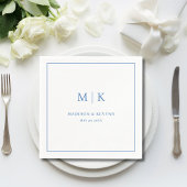 Minimal und Chic | Hochzeit von Napkins Serviette