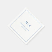 Minimal und Chic | Hochzeit von Napkins Serviette (Ecke)