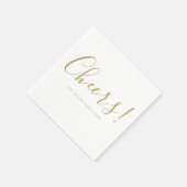Minimal und Chic | Holidays Cheers Napkins Serviette (Ecke)