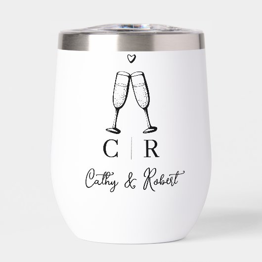 Minimal und Chic mit eigener Marke | Hochzeit (Vorderseite)