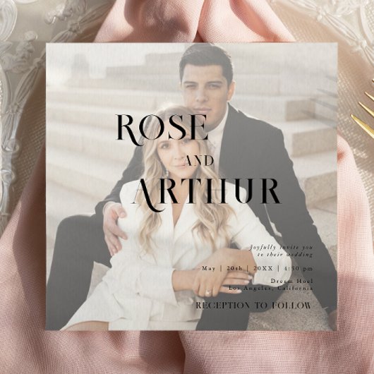 Minimal und schick, schwarz und weiß