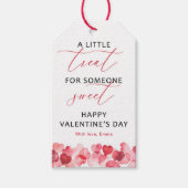 Minimal Valentine Gift Tag Geschenkanhänger (Vorderseite)