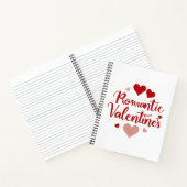 Minimal Valentine’s Day Love Typography Design | R Notizblock (Innenseite)