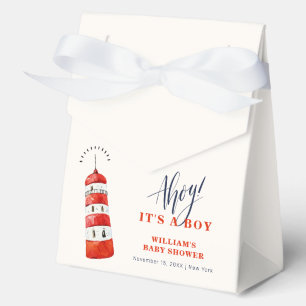Minimal Wasserfarbe Nautical Lighthouse Kinderdusc Geschenkschachtel