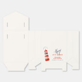 Minimal Wasserfarbe Nautical Lighthouse Kinderdusc Geschenkschachtel (Ungefaltet)