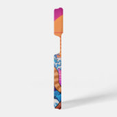 Minimal Wave iPhone 14 Case Hülle (Rechte Seite)