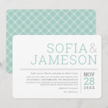 MINIMAL WEDDING schlichte moderne pastellgraue Min