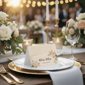 Minimal Wedding Table Number Place Card Platzkarte