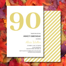 Minimal White Gold Typografie Geburtstag