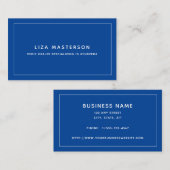 Minimal White Healer Alternative Medizin Visitenkarte (Vorne/Hinten)