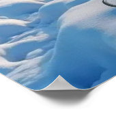 Minimal Winter Calm Poster – Neutral Wall Art (Ecke)