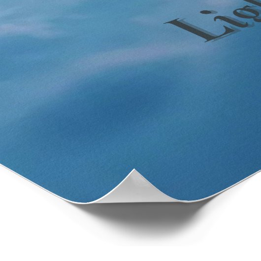 Minimal Winter Calm Poster – Neutral Wall Art (Ecke)