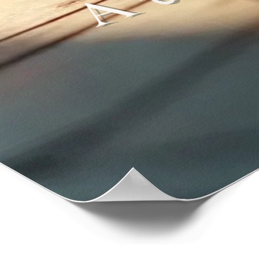 Minimal Winter Calm Poster – Neutral Wall Art (Ecke)