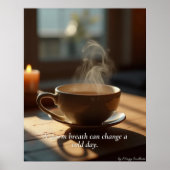 Minimal Winter Calm Poster – Neutral Wall Art (Vorne)