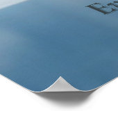 Minimal Winter Calm Poster – Neutral Wall Art (Ecke)