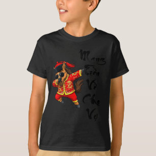 Minimal Year Horse 2026 Vietnamesisches Mondjahr T-Shirt