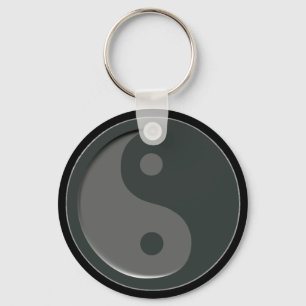 Minimal YingYang Schlüsselanhänger