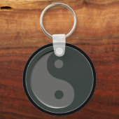 Minimal YingYang Schlüsselanhänger (Vorderseite)