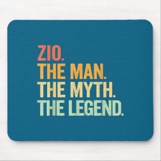 Minimal Zio Man Myth Legend Retro Mousepad