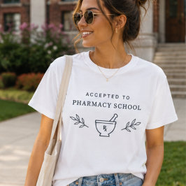 Minimal Zugelassen zur Apothekenschule, zukünftige T-Shirt