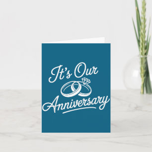 Minimal zum Hochzeitstag Verheiratete Paare Eheman Karte