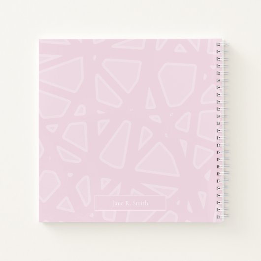 MINIMAL ZURÜCK - SPIRALNOTEBOOK NOTIZBLOCK (Rückseite)