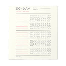 Minimale 30-Tage-Challenge-Habit-Tracker-Design