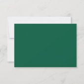 Minimale Abschlusskappentaschelschnur Dankeskarte (Rückseite)