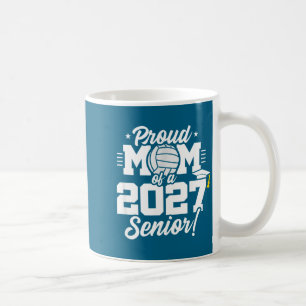 Minimale Abschlussklasse 2027 Schul-Volleyball Kaffeetasse