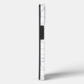Minimale abstrakte Handyhülle mit Linien Case-Mate iPhone Hülle (Rückseite / Rechts)
