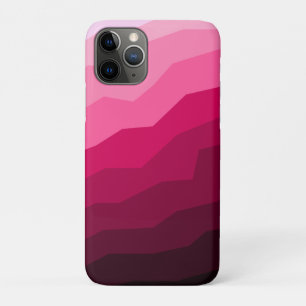 Minimale Abstrakte Magenta Rote Linien Case-Mate iPhone Hülle