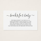 Minimale Anfrage für das Skriptbuch für Babydusche (Vorderseite)