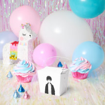 Minimale Anime-Jungen-Geschenkbox